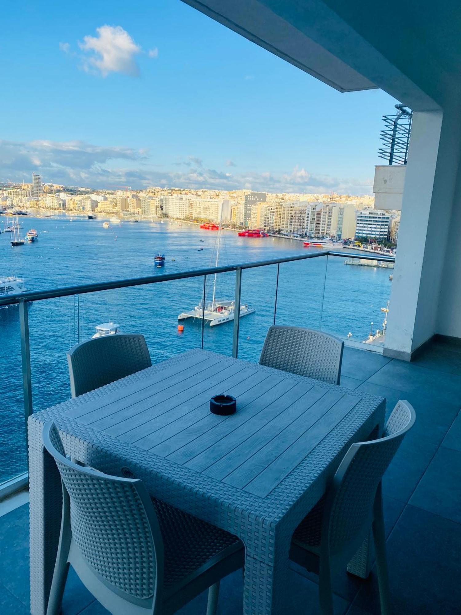 Sliema Seaview & Seafront- Apt 9, 49 Tigne Point Mansions Exterior foto